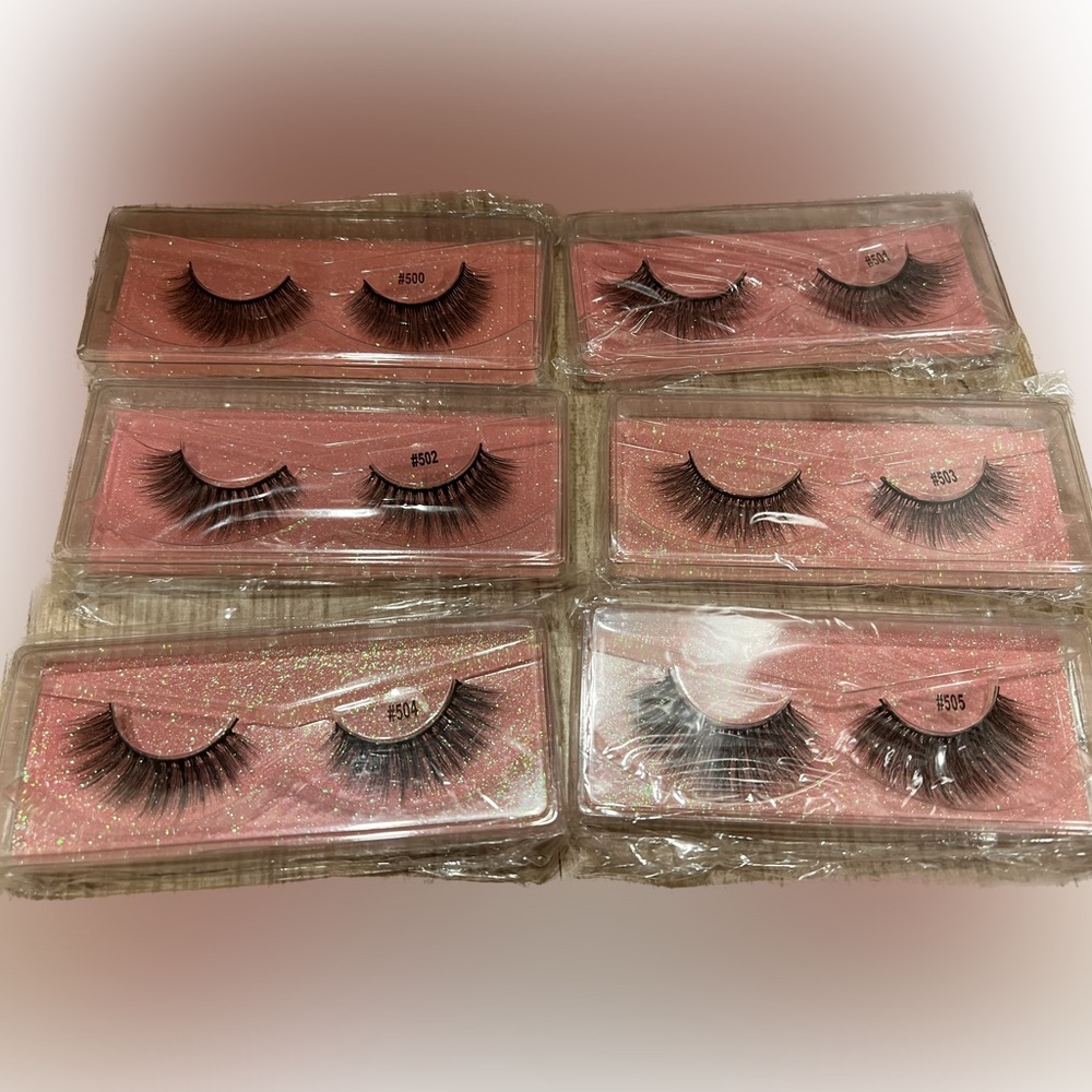 Bundle - 6 new Eyelashes falsie lashes